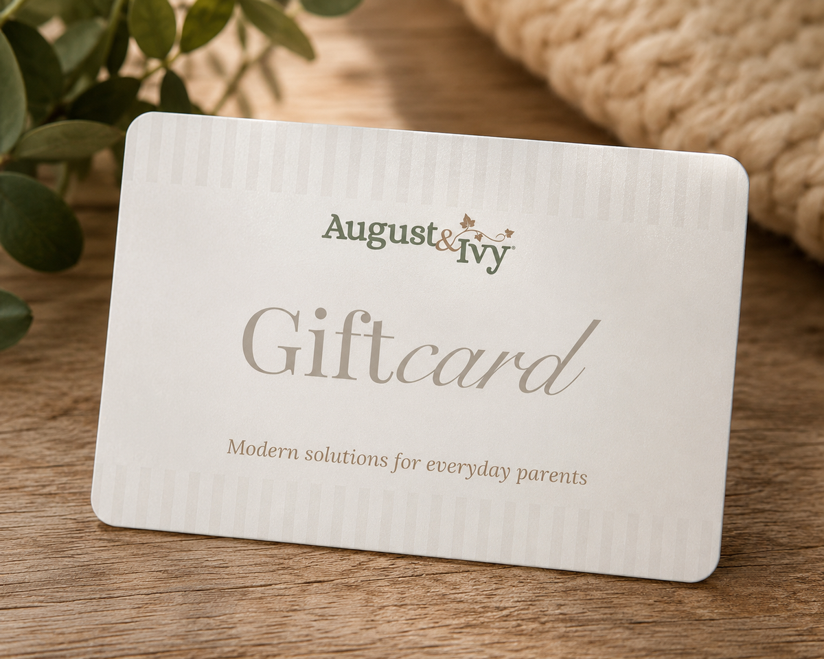 August & Ivy™ gift card featuring elegant design and brand logo, ideal for gifting occasions.