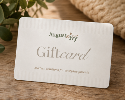 August & Ivy™ gift card featuring elegant design and brand logo, ideal for gifting occasions.