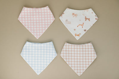 Organic Pima Cotton Bandana Bib