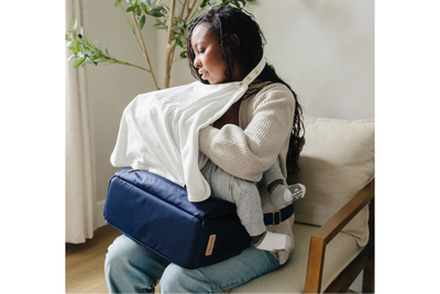 Woman wearing IvyGo™: The Everyday Companion by August & Ivy, showcasing its stylish design and versatile use.